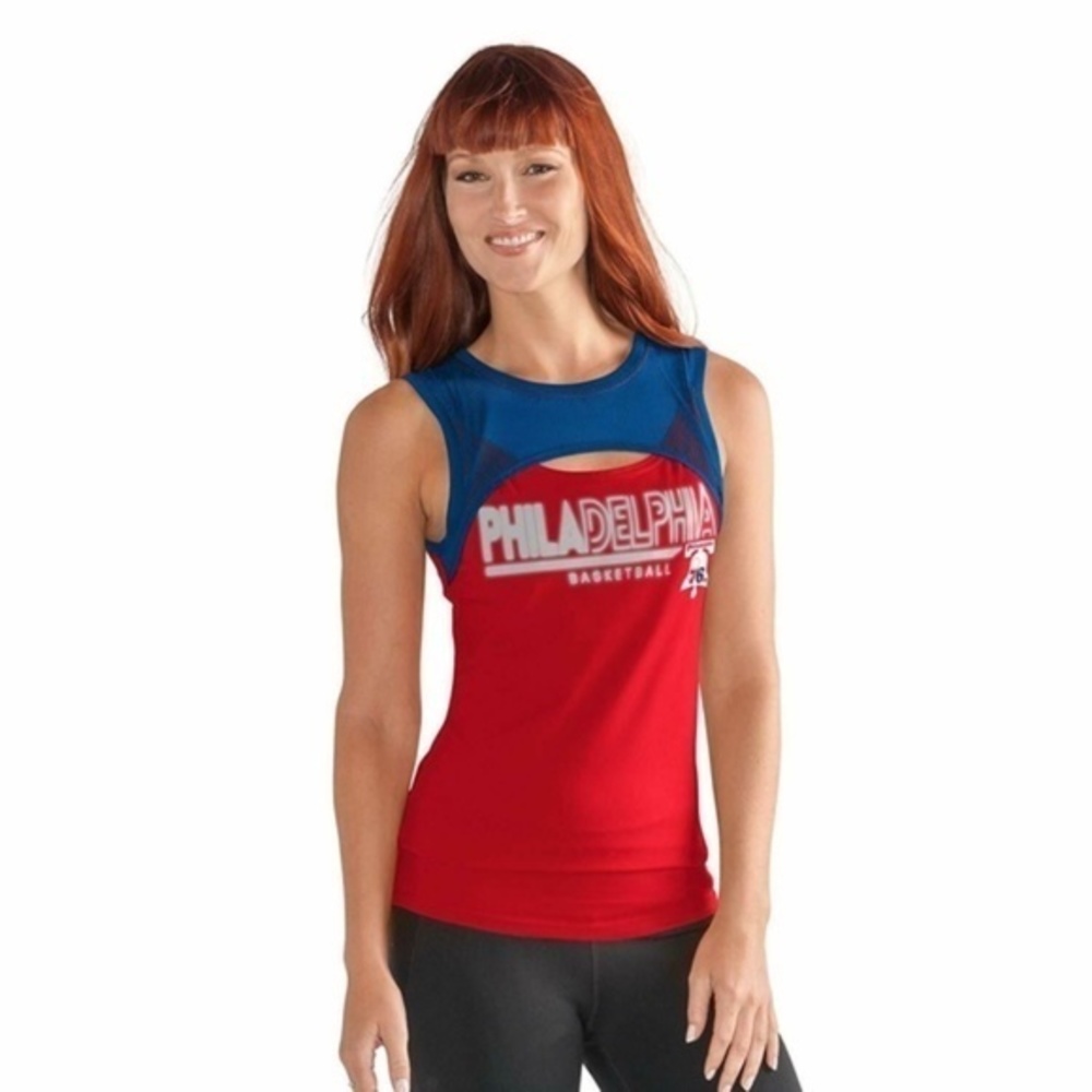 G-III Sports NBA Philadelphia 76ers Tank Top - Size Large